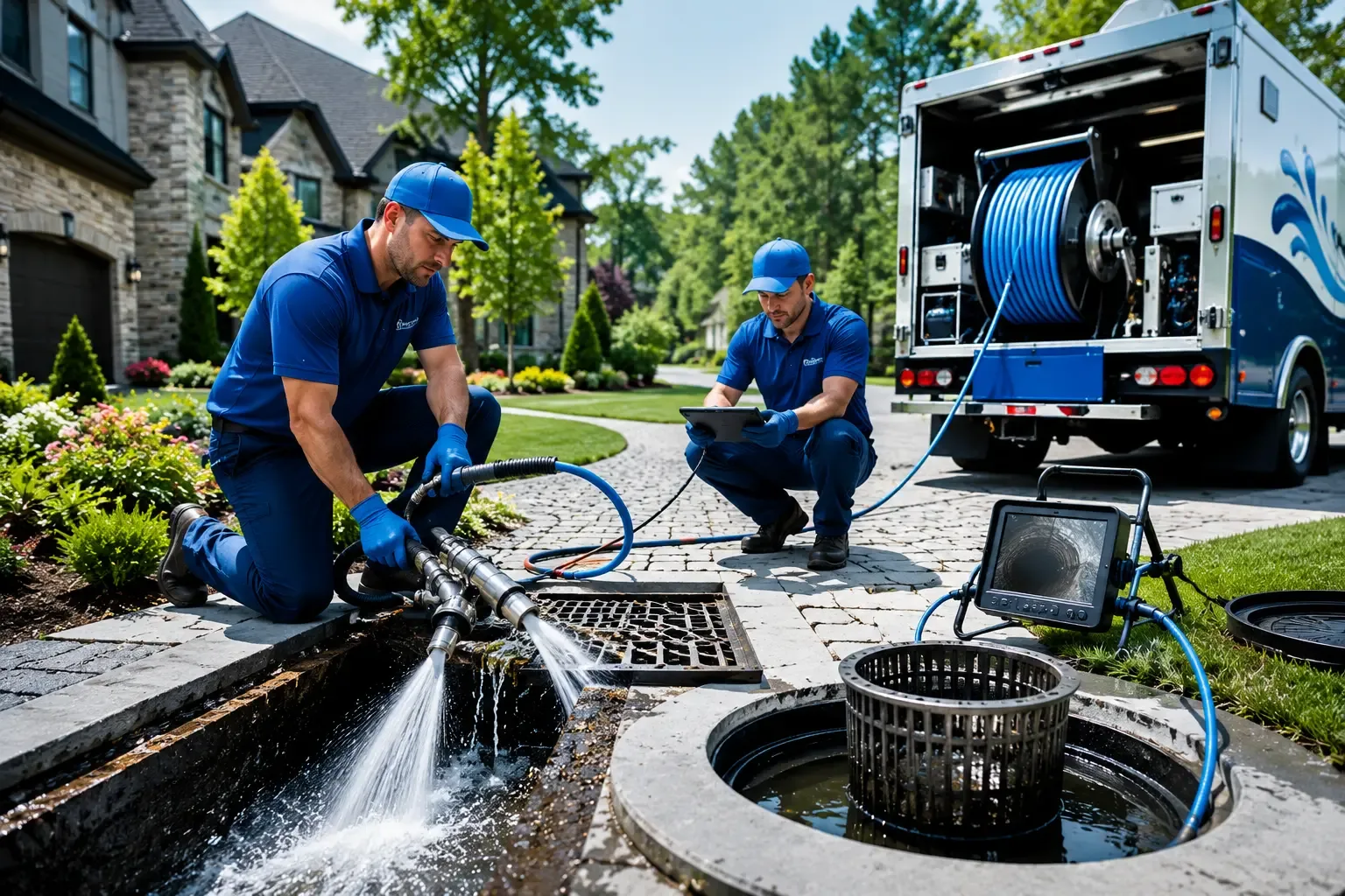 Local outdoor drain cleaning professionals in Burkettsville, OH