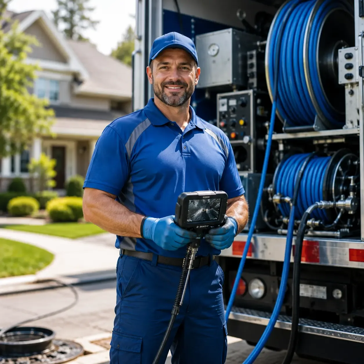 Local outdoor drain cleaning specialists in Burkettsville, OH